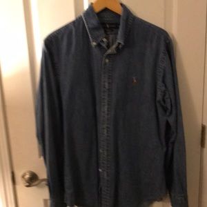 Ralph Lauren jean shirt
